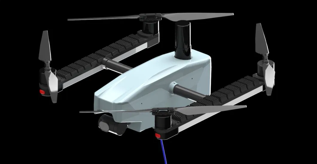 MYUAV 드론의 조명 테더 케이블 전력 공급 지속적으로 24 시간 비상 조명을 위해 3