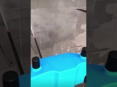 MYUAV 드론은 외부 벽을 청소합니다.