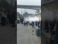 벽 청소 작업용 MYUAV FC30X 고정 드론