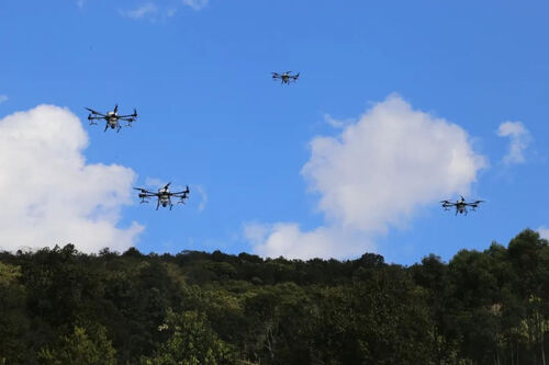 에 관한 최신 회사 뉴스 푸에르: UAV 응용 프로그램은 산림 및 초원 자원의 보호에 "과학과 기술의 날개"를 제공합니다
