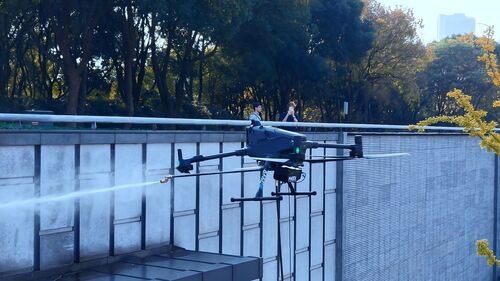 에 관한 최신 회사 뉴스 획기적인 발전: MYUAV M400X 드론, 자율 고고도 청소 혁신