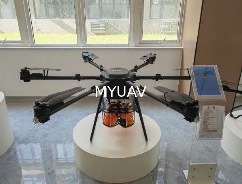 MYUAV Mtow 50kg 띠에 묶인 드론 띠에 묶인 발전소에서 작동하는 큰 부하 드론