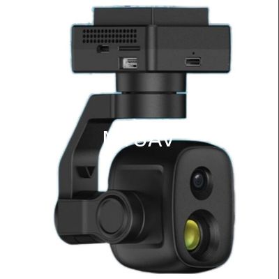 드론 사용, 리수스, 소방, 누출 검사용 MYUAV 연결 드론 듀얼 라이트 카메라