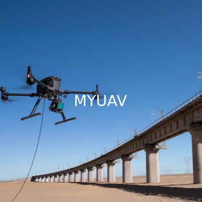 MYUAV 브릿지 검사 드론 연결 시스템 AI 조작 용이성 높은 안전성